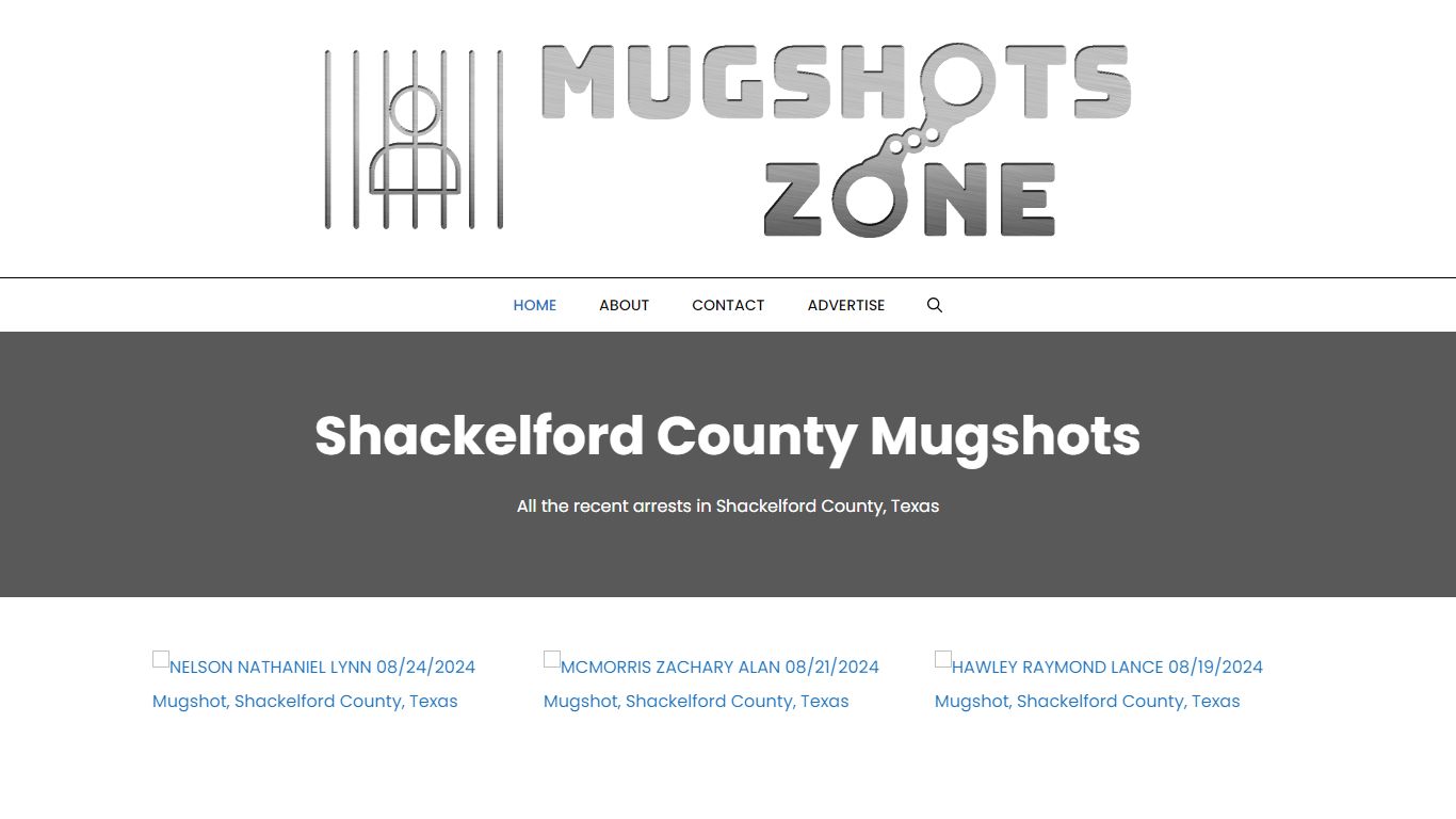 Shackelford County Mugshots Zone